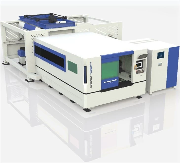 שירות חיתוך לייזר אלומיניום 2kw לייזר לחתוך מכונות גיליון מתכת