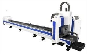 0260 6m סיבים Cnc לייזר צינור מתכת מכונת חיתוך