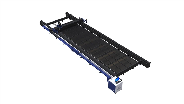 Hollow Type Line Rail Fiber Laser Cutting Machine For Metal