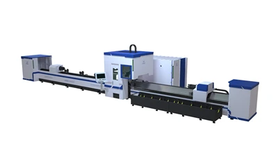 מהירות גבוהה מלאה אוטומטית 3 צ'אק CNC חותך לייזר צינור 1500w 2000w 3000w מכונת חיתוך לייזר לצינור מתכת